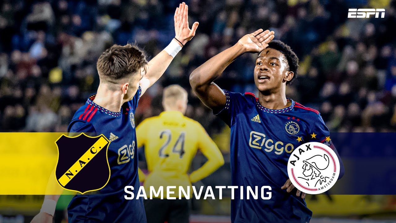 💪 STERK Jong AJAX walst over NAC heen in DOELPUNTENFESTIJN 💥 | Samenvatting NAC Breda - Jong Ajax