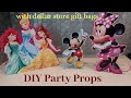 DIY Party props - With Dollar Store Gift Bags