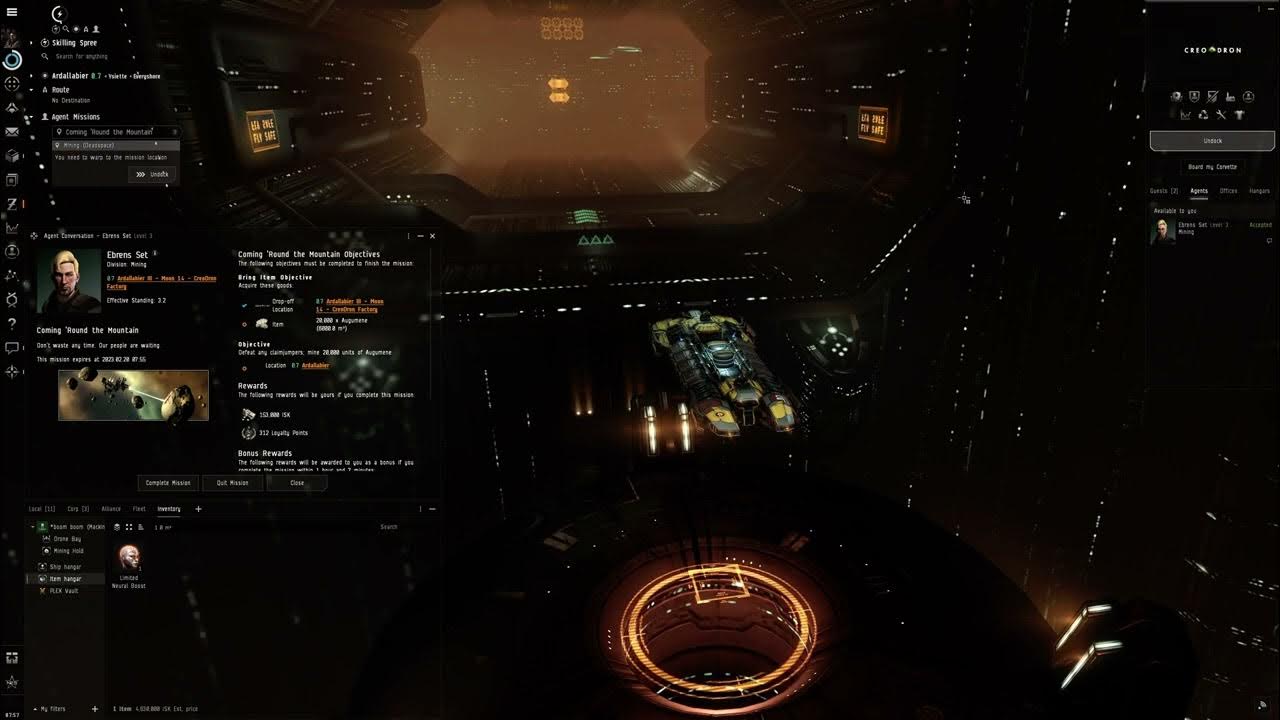 Eve Online Tips For Running Missions YouTube