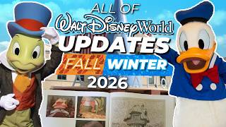 Disney World Updates: What You NEED to Know for Fall 2026