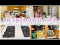 WE GOT COVID| GRWM| CLEANING AFTER COVID| KITCHEN CLEANING AND ORGANIZATION| DEEP CLEANING