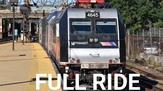 NEW JERSEY TRANSIT NORTH EAST CORRIDOR FULL RIDE 2020