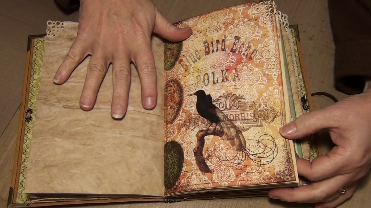 Vintage Birds journal