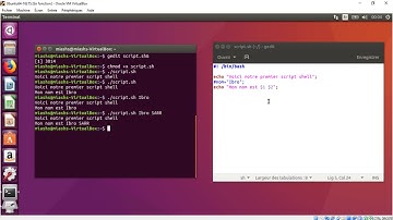 Linux - Programmation Shell (Scripts bash)