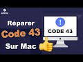 [5 Méthodes] Réparer le code d'erreur 43 sur Mac 🛠