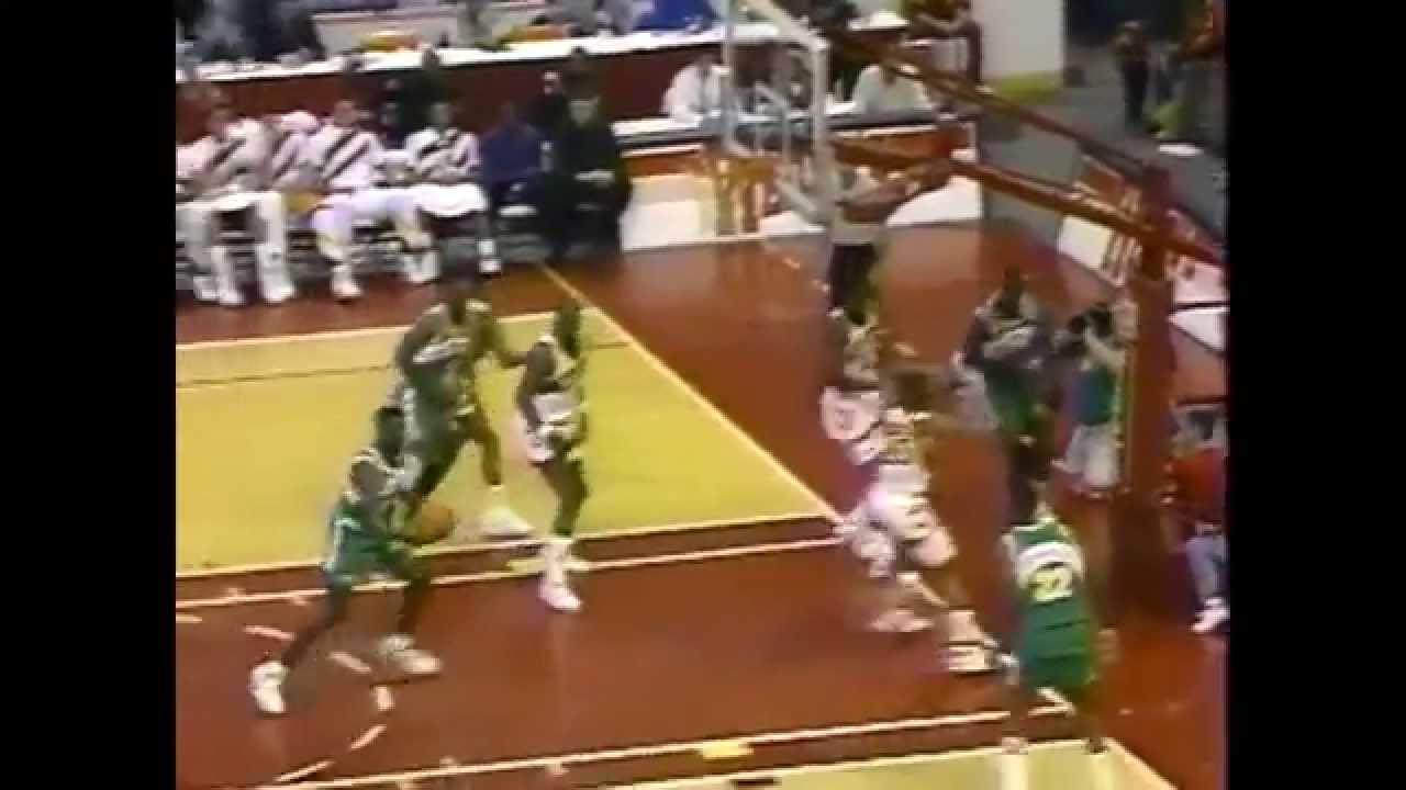 Shawn Kemp - Sonics at Hawks - 1990-91