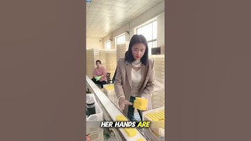 Is This the Fastest Worker in the World #skills #amazing #work #satisfying #shorts