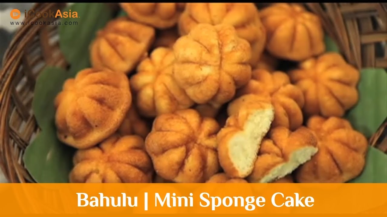 Kuih Bahulu  Mini Sponge Cake  Try Cook  iCookAsia 