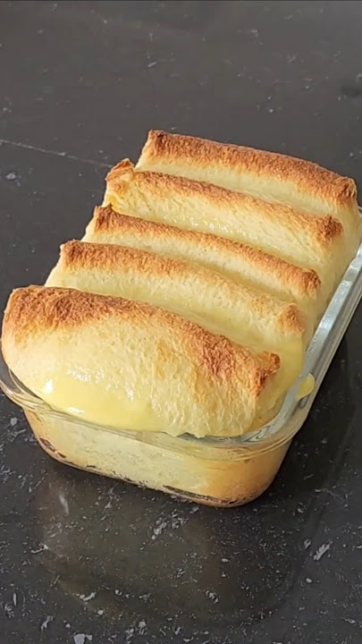 Kreasikan roti tawar yang mau expired. Resep lengkap klik ▶️☝️ diatas tulisan ini #breadpuddingtoast