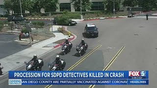 Procession Honors Fallen SDPD Detectives