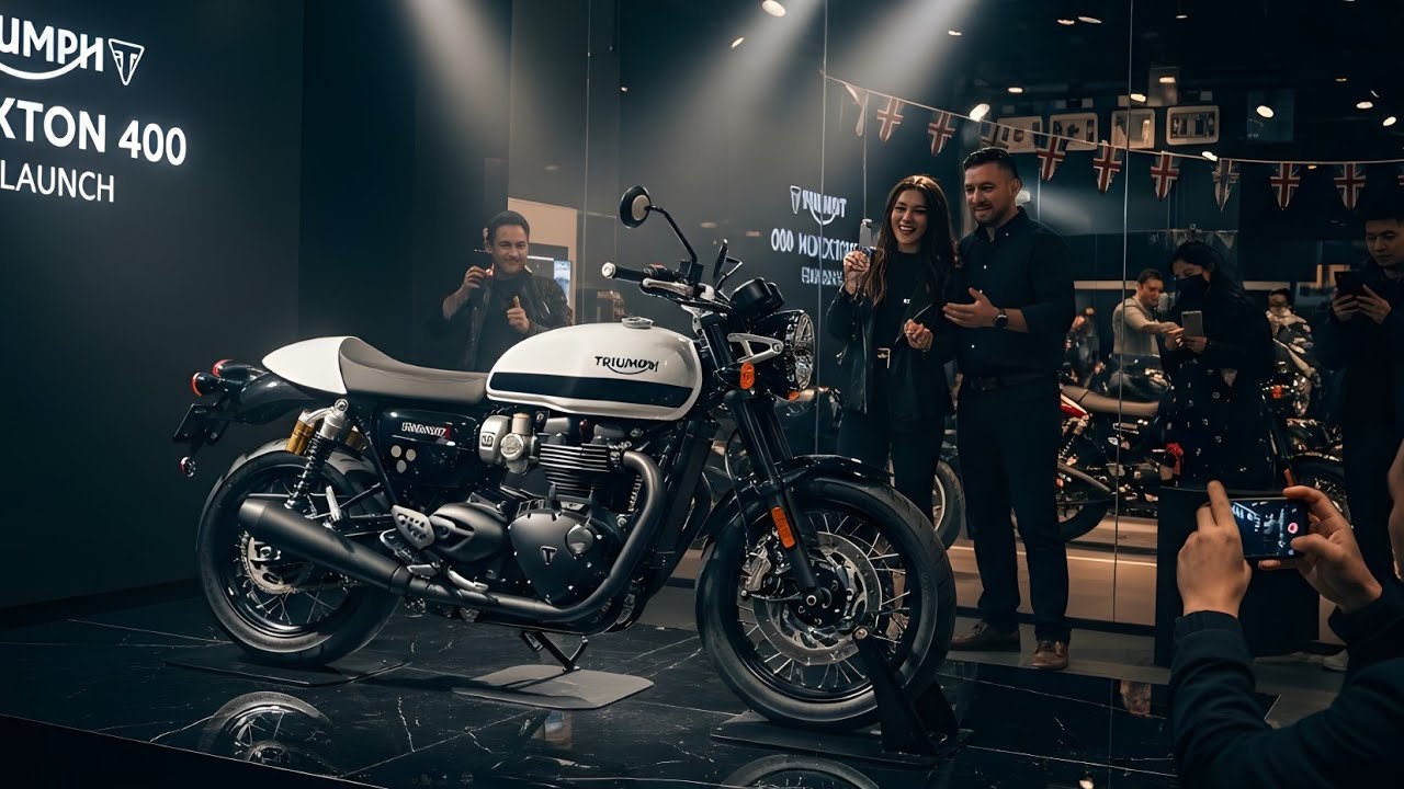 cafe racer under 3 lakh - 😲 Triumph Unveiled! 2026 Triumph Thruxton 400! The Premium Cafe Racer