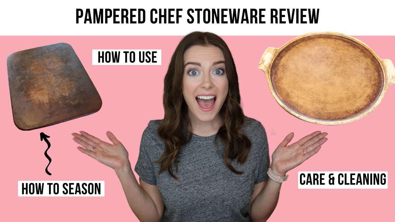 Pampered Chef Stoneware Review  Care, Cleaning, How to Use