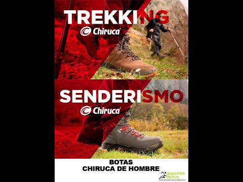 Botas Chiruca Senderismo/Trekking Mujer - YouTube