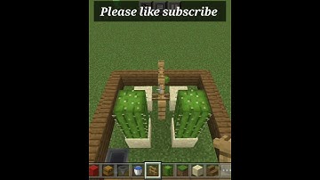 Minecraft starter farm part2 #minecraft #buildhacks #minecraftshorts #gaming #redstonebuildhacks