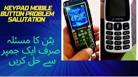 All mobile phone keypad number keys 1234567890*# not working problem salutation
