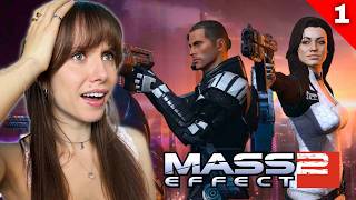 I DIED!? | First Time Playing Mass Effect 2