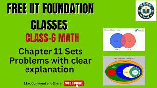 Class 6 Maths Chapter 11 Sets | Short & Essay Type Questions | Free IIT Foundation Classes in Telugu