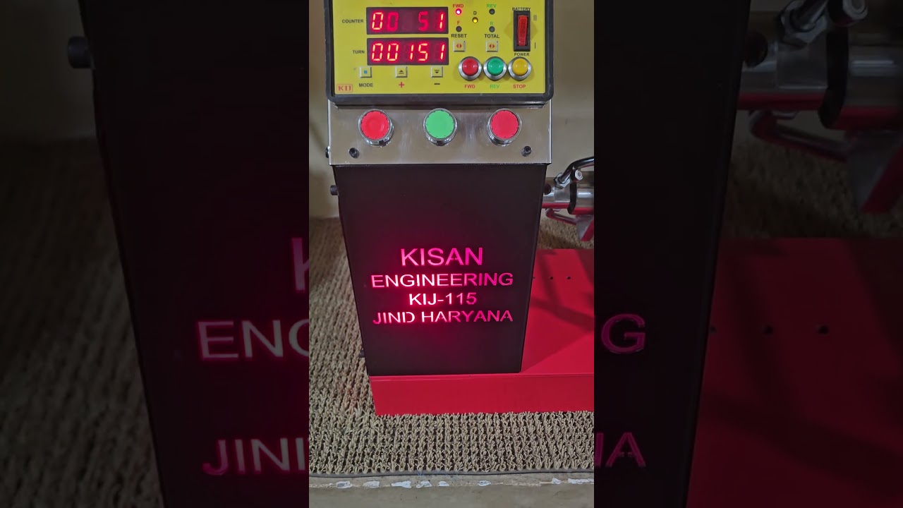 New winding machine 2025 kisan engineering kij 115 fan winding machine 