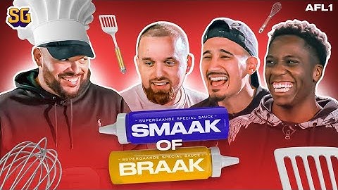 QUCEE wordt GEK tijdens het KOKEN! 🍽 | Smaak of Braak AFL. 1