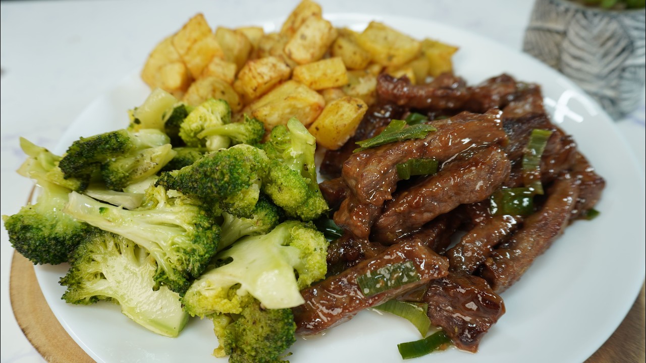 ALMUERZO COMPLETO EN POCOS MINUTOS FÁCIL Y MUY RICO