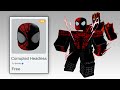 Hurry get new 20 free items  fake headless on roblox 2024