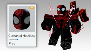 HURRY! GET NEW 20 FREE ITEMS & FAKE HEADLESS ON ROBLOX 2024