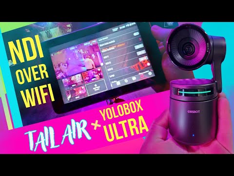 Using NDI over WIFI with Obsbot Tail Air and YoloBox ULTRA- Does IT WORK??