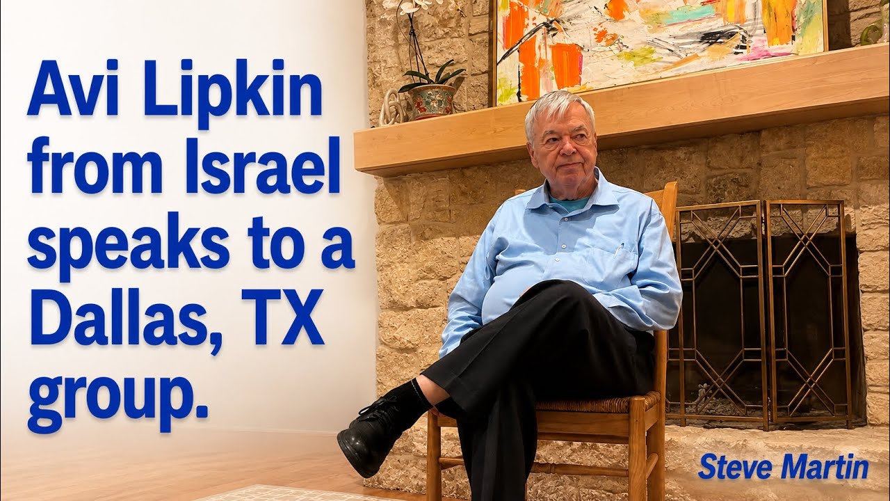 Avi Lipkin - “Israel Current Events” - Dallas, Texas 06.22.26