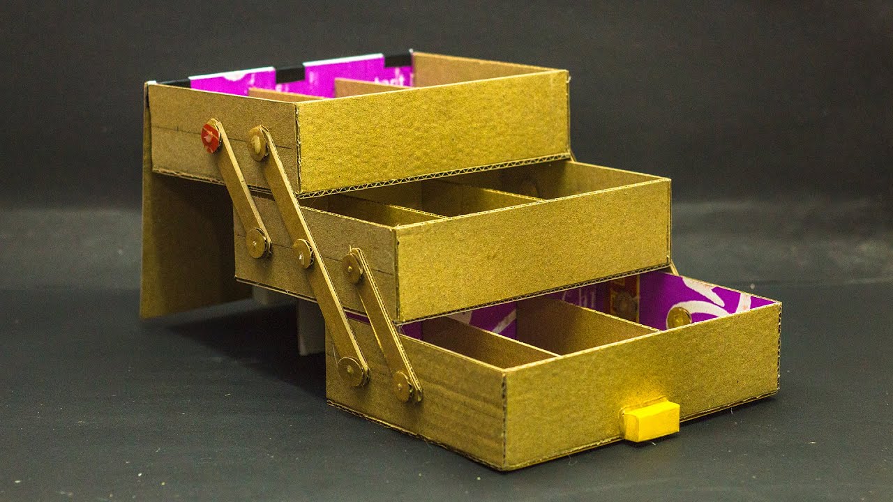 How To Make a Toolbox From Cardboard