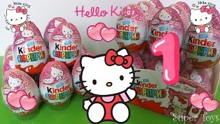 Киндеры Хелло Китти, новая коллекция (Kinder Surprise Hello Kitty)