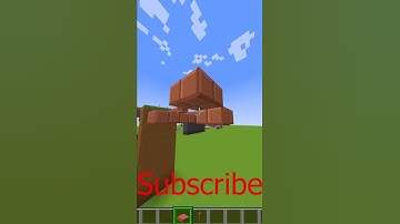 Minecraft: How to build a rope bridge #shorts#rope#bridge