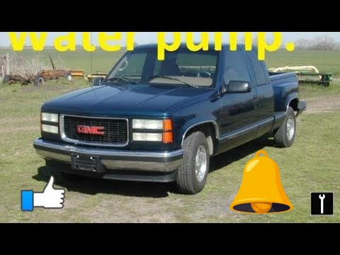How to replace a water pump 1995 GMC Sierra