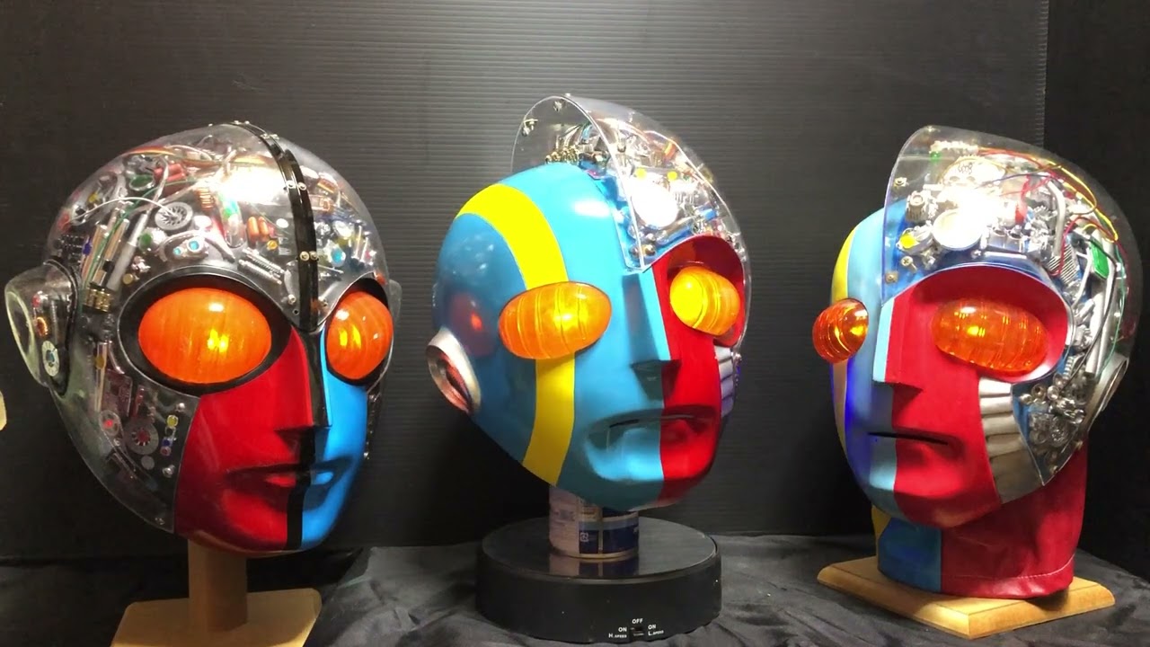 キカイダー キカイダー01 レプリカマスク - YouTube