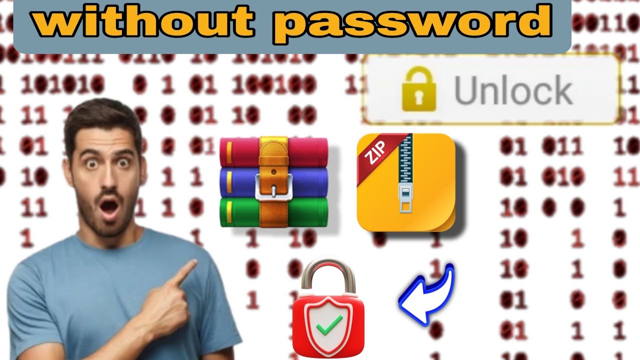 how-to-crack-zip-files-zip-password-unlock-zip-password-kaise-pata