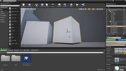 Unreal Engine 4 Beginners 2020-21: #2 Actor Transforms