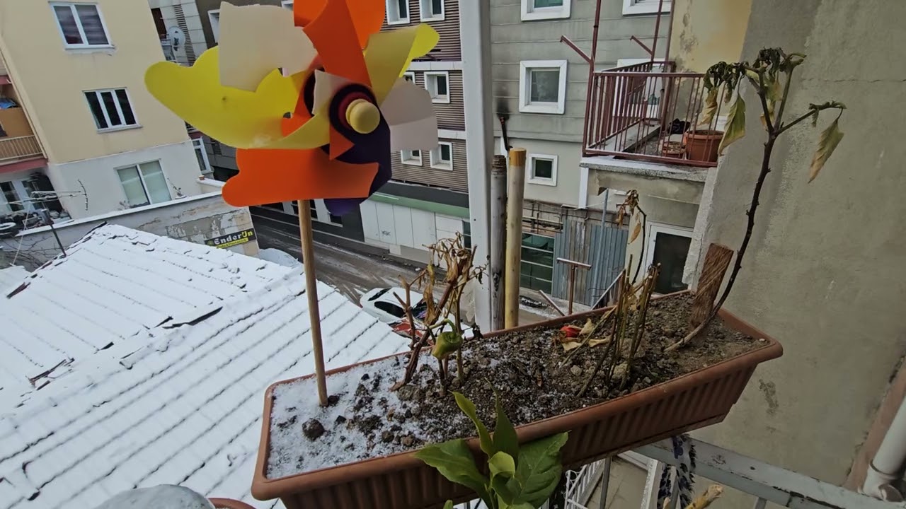 First Live Snowfall of 2026 ❄️ Isparta Turns Into a Winter Dream isparta 