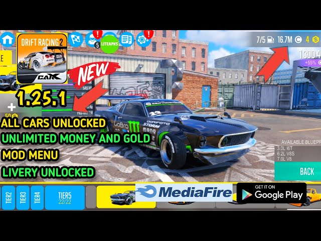 CarX Drift Racing 2 Mod Menu V1.25.1 No Reset bisa main Online Multiplayer  Unlock & Unlimited All 