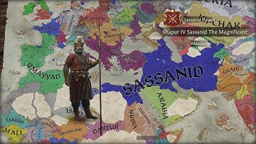 Crusader Kings 3 Sassanid Empire Time-lapse. Patch 1.11. Legacy of Persia. Visual diary.