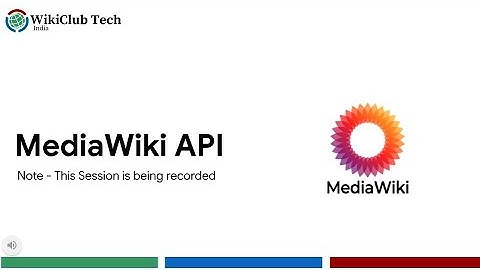 Media wiki API   Road to Wiki