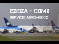 Vuelo EZEIZA a CDMX por Aeromexico