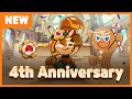 Cookie Run 4th Anniversary Update Reveal! (ft. Croissant Cookie)