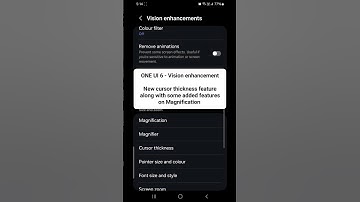 Samsung new Vision Enhancements in ONE UI 6 | Cursor Thickness & Magnification | Android 14 Update