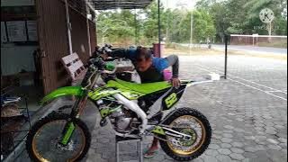 unboxing trail KX mesin ninja @alvastar9504