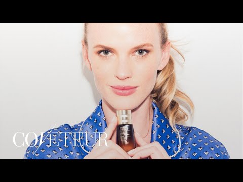 Supermodel Anne V.’s Nighttime Skincare Routine