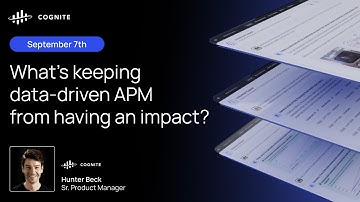 Coffee & AI co-pilots - What’s keeping data-driven APM from having an impact?