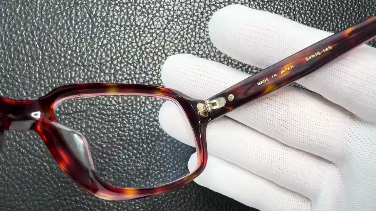 【激レア✨】ダンヒルdunhill 木製ディスプレイ 回転鏡　非売品　限定品 dunhill（ダンヒル） メガネフレーム dunhill VDH221J 0568 54
