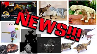 NEWS!!! New Mattel 93 Classic Kenner style Young Tyrannosaurus revealed!!! & much more!!!