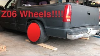 I installed Z06 wheels on my truck!