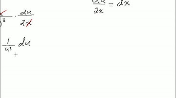 Calculus I: integral: u-substitution method:8
