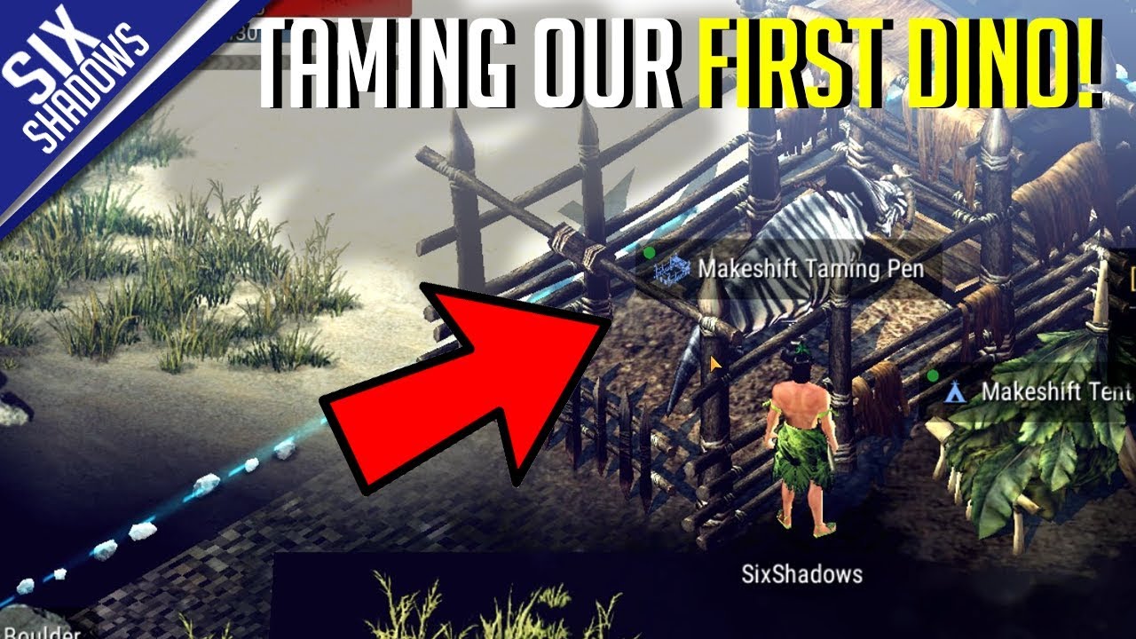 TAMING OUR FIRST DINO! | Durango: Wild Lands (Part 2 - Dino Taming & Islands)